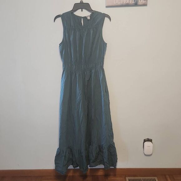 💚 A New Day Women's Size XL Green Maxi Dress - Picture 1 of 5